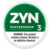 Wintergreen Zyn Nicotine Pouches 3mg
